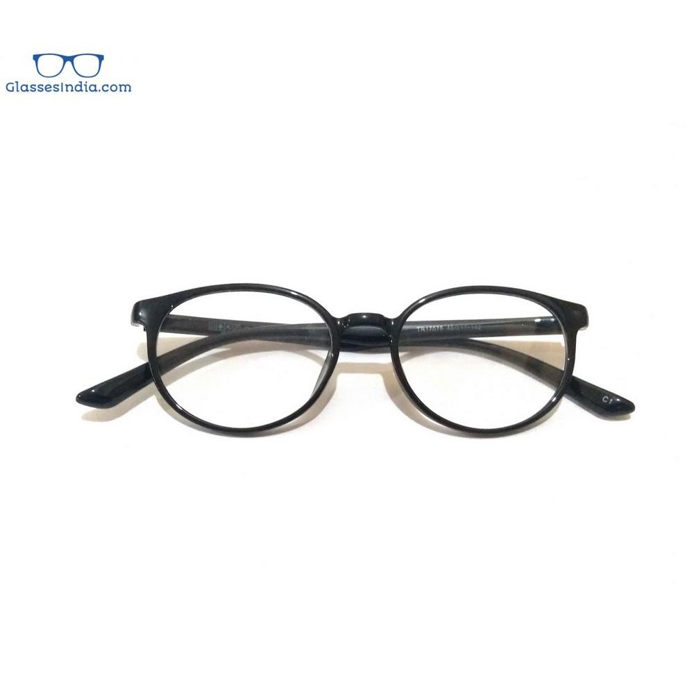 Blue Light Blocker Computer Glasses Anti Blue Ray Eyeglasses T17078BK - GlassesIndia