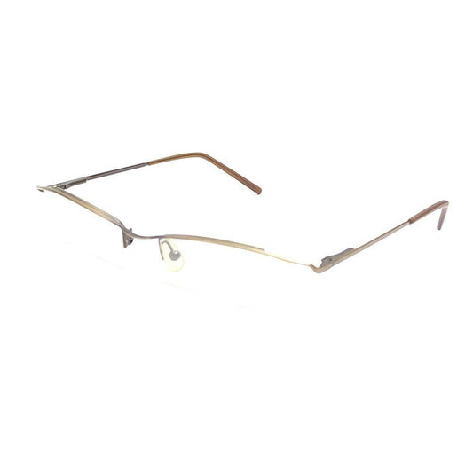Brown Supra Half Frame Blue Light Blocker Computer Glasses T974BR