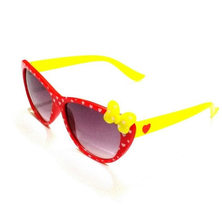 Kids Fashion Sunglasses TKS001Red - Main Image