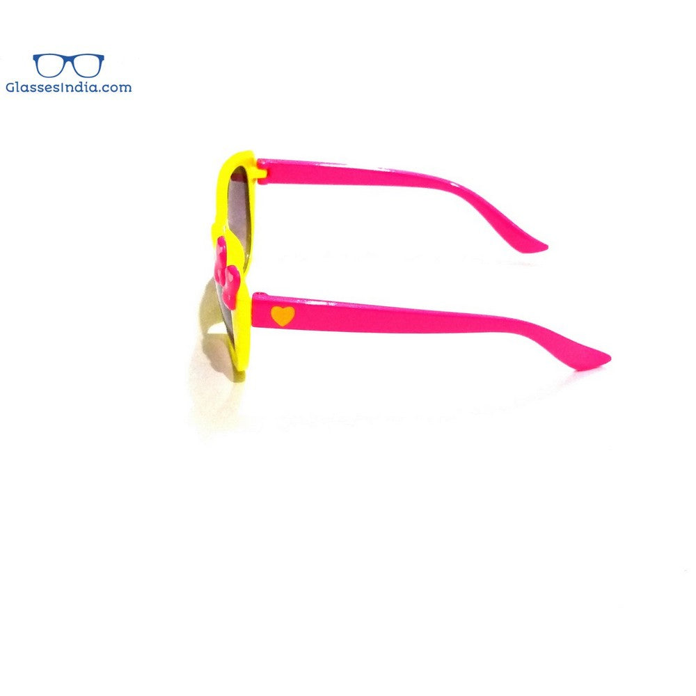 Kids Fashion Sunglasses TKS001Yellow - Glasses India Online