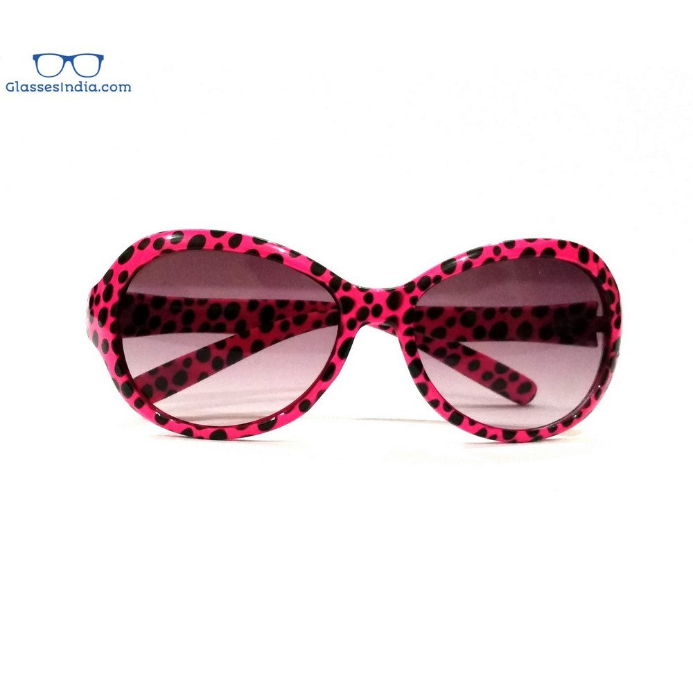 Kids Fashion Sunglasses TKS002PinkPrint - Glasses India Online