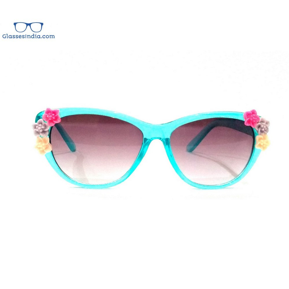 Green Kids Fashion Sunglasses TKS004Green - Glasses India Online