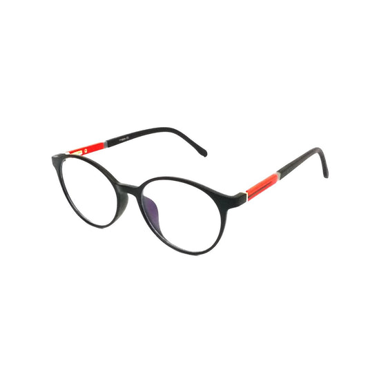 Round Blue Light Filter Chashma Frame for Men - Women – Stylish & Lightweight Eyewear 66002