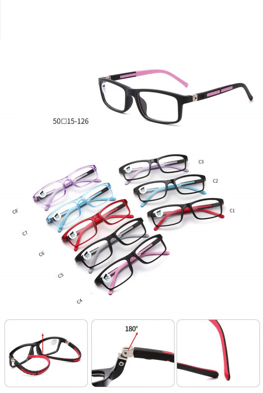 Kids Computer Frames Blue Light Glasses For Children Age 5 to 10 Years TR69