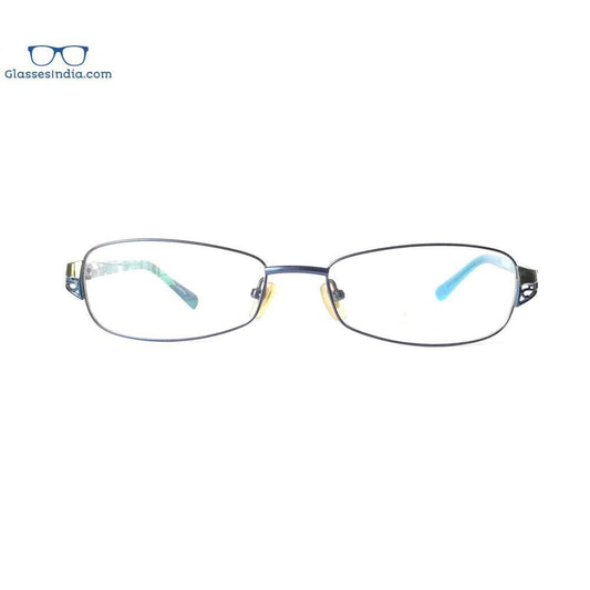 Blue Full Frame Blue Light Blocker Computer Glasses for Women X8825BL - Glasses India Online