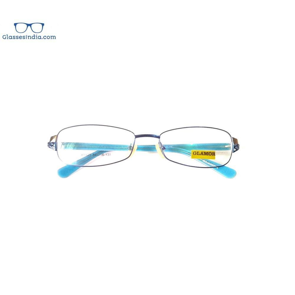 Blue Full Frame Blue Light Blocker Computer Glasses for Women X8825BL - Glasses India Online