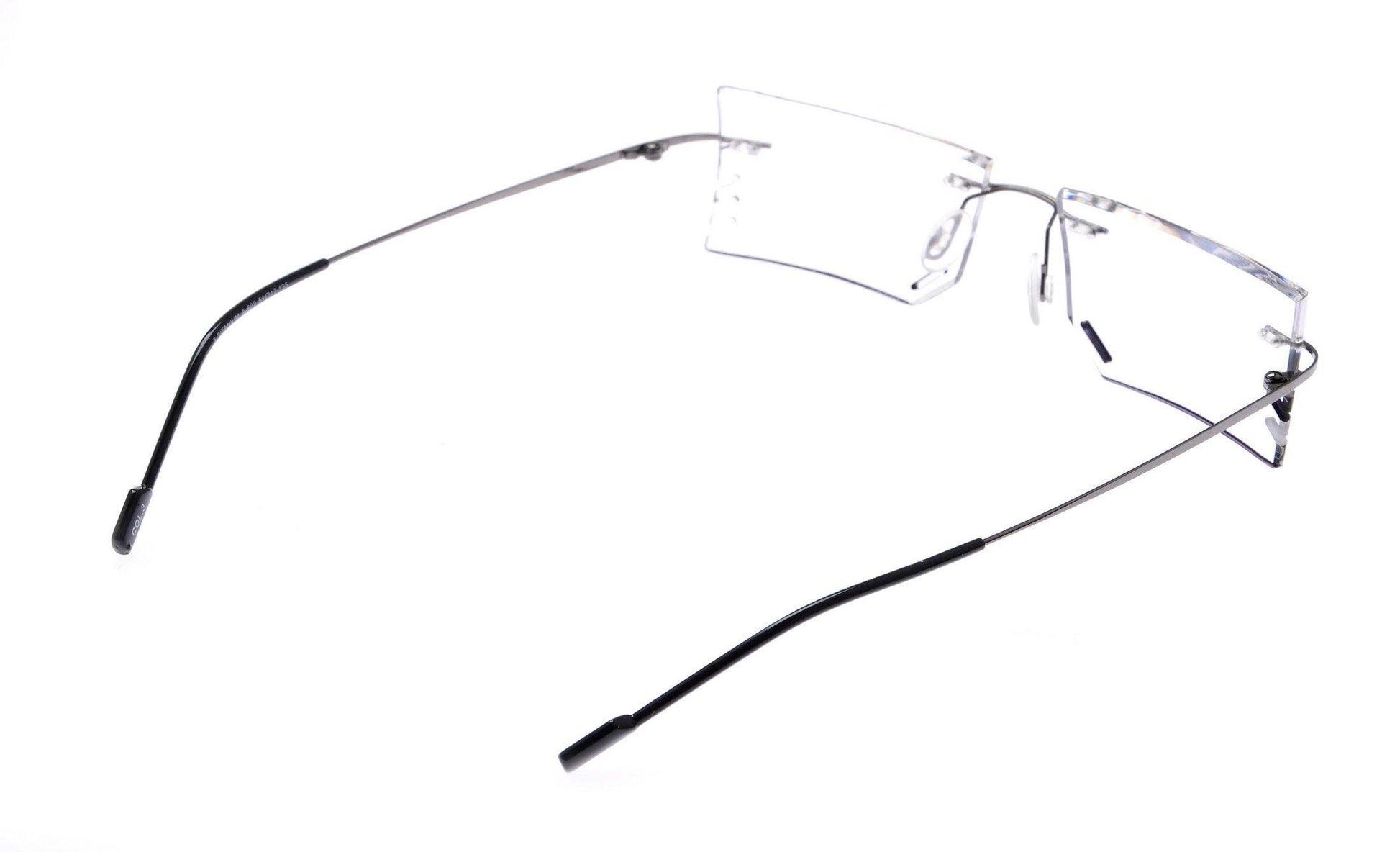 Buy Designer Party Eyewear Rimless Anti Glare Computer Glasses For Women A602GMGroove - Glasses India Online in India
