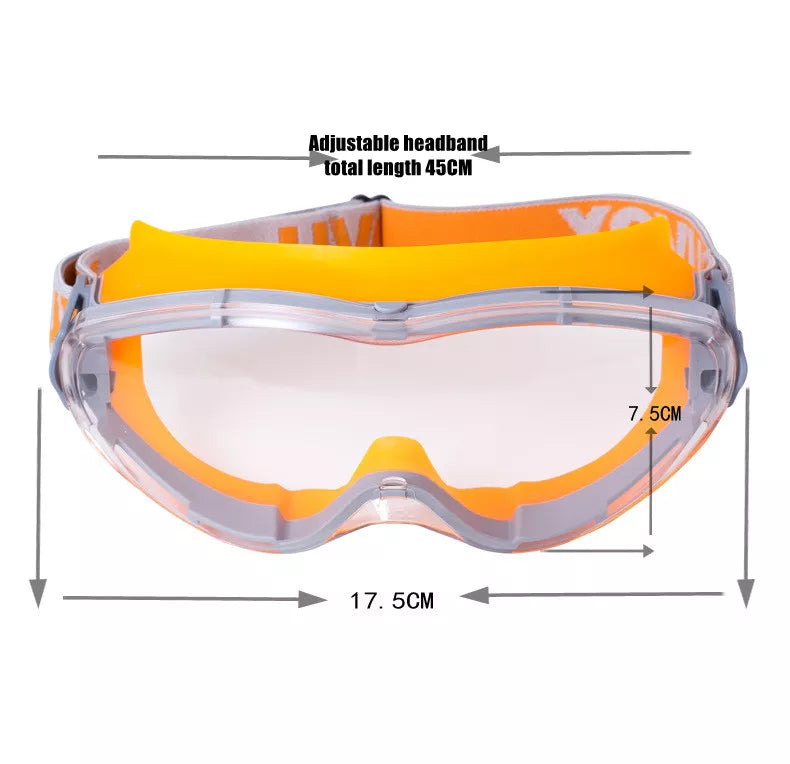 Uvex Ultrasonic Anti Fog Anti Scratch Safety Goggles