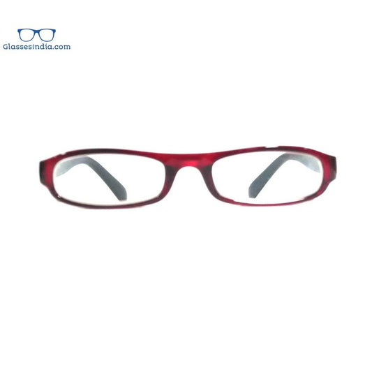 Red Computer Glasses with Anti Glare Coating D0185Rd