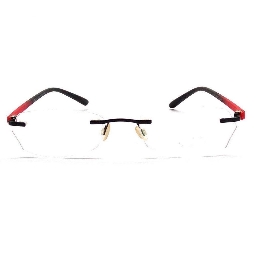 Red Rimless Computer Glasses F003RD