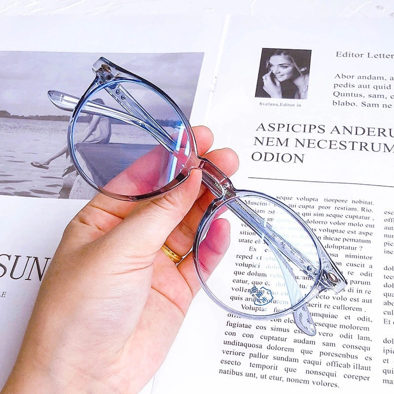 Transparent Blue Light Glasses for Men and Women M8539 C7 - Glasses India Online