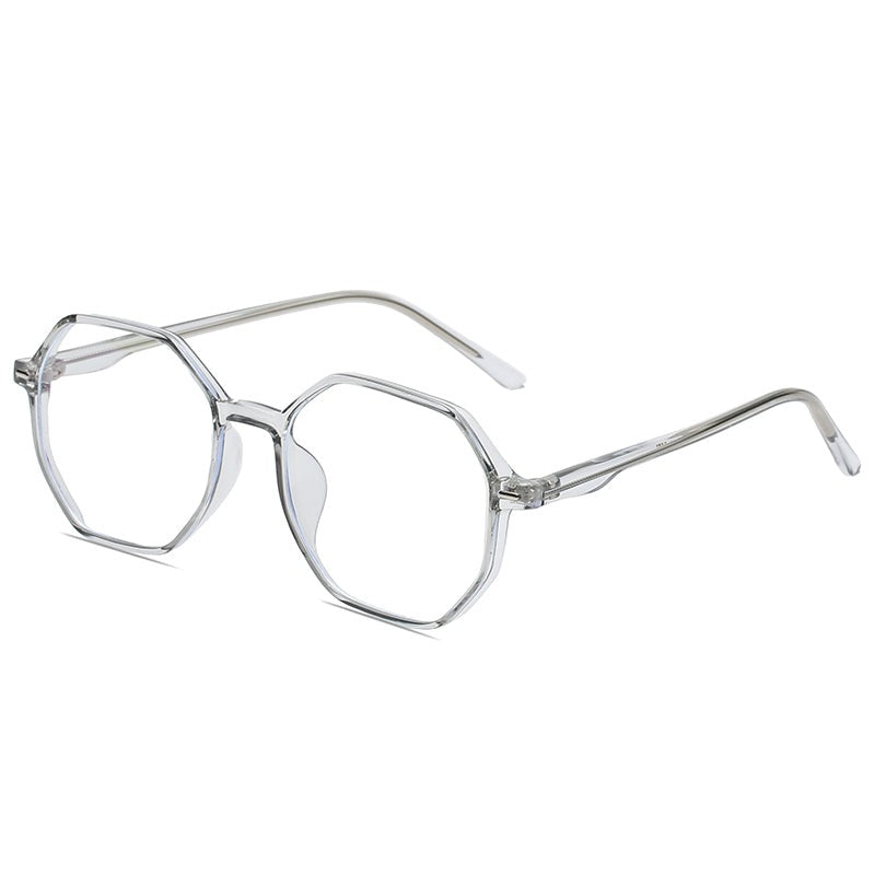 Transparent Grey Vintage Blue Light Computer Glasses
