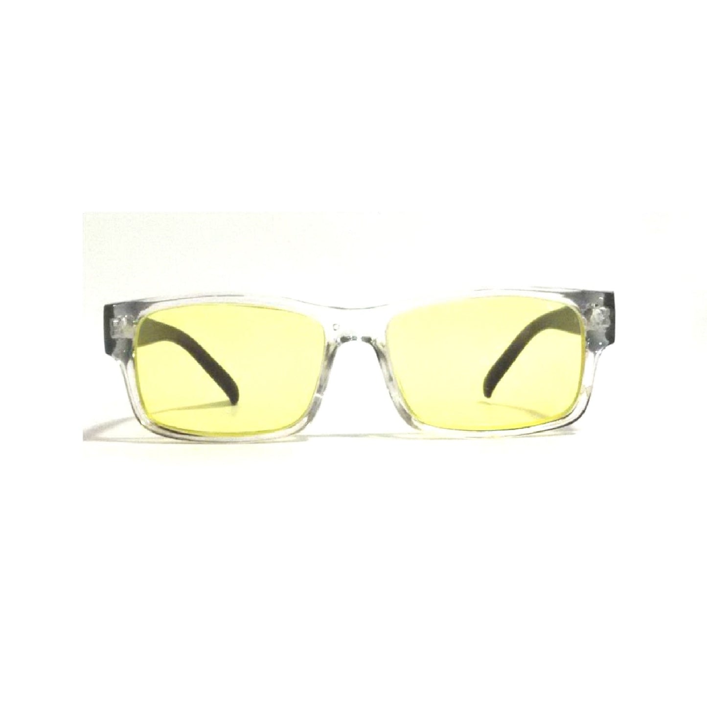 Latest Fashion Rectangle Night Driving Glasses for Men and Women with Anti Glare Coating