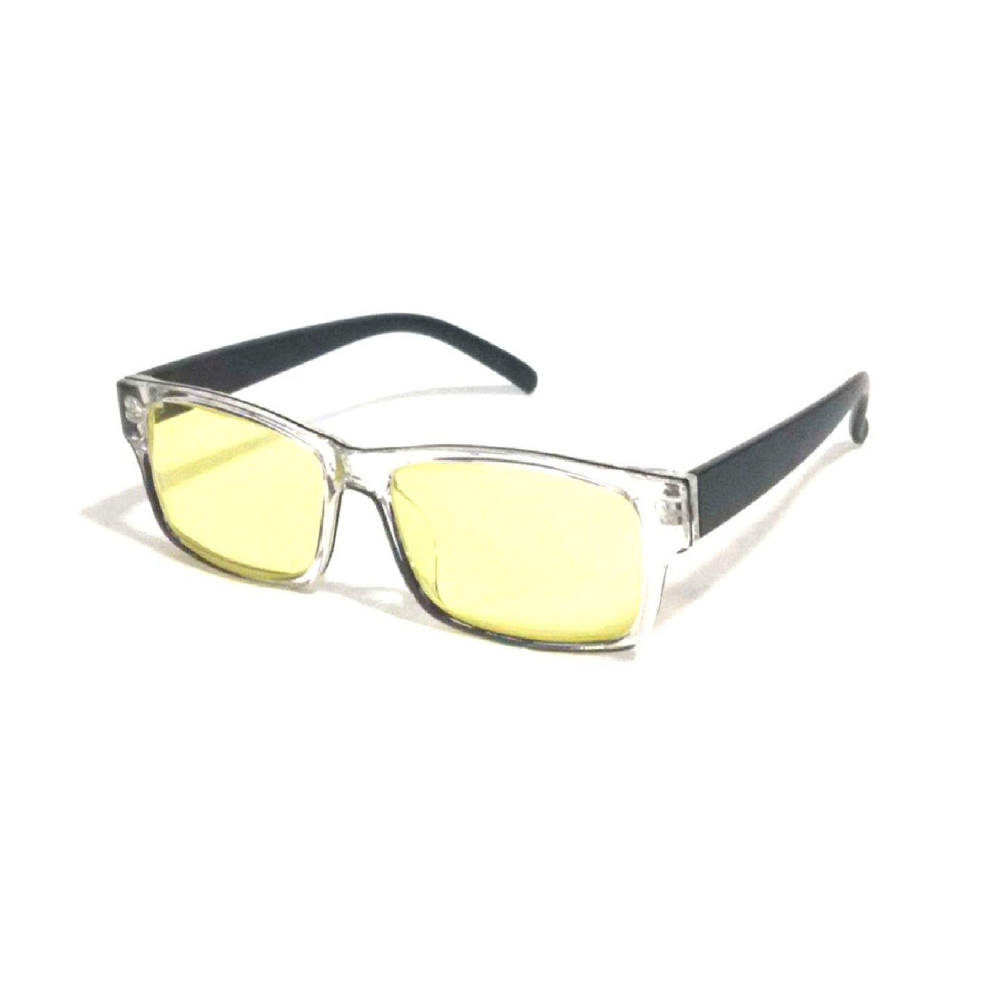 Latest Fashion Rectangle Night Driving Glasses for Men and Women with Anti Glare Coating
