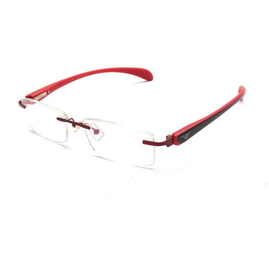Red Rimless Blue Light Blocker Computer Glasses PF2257RD