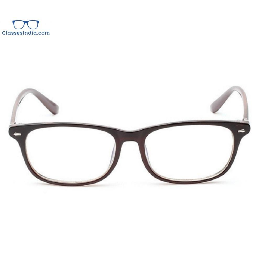 Blue Light Blocker Computer Glasses Anti Blue Ray Eyeglasses S111mix - GlassesIndia