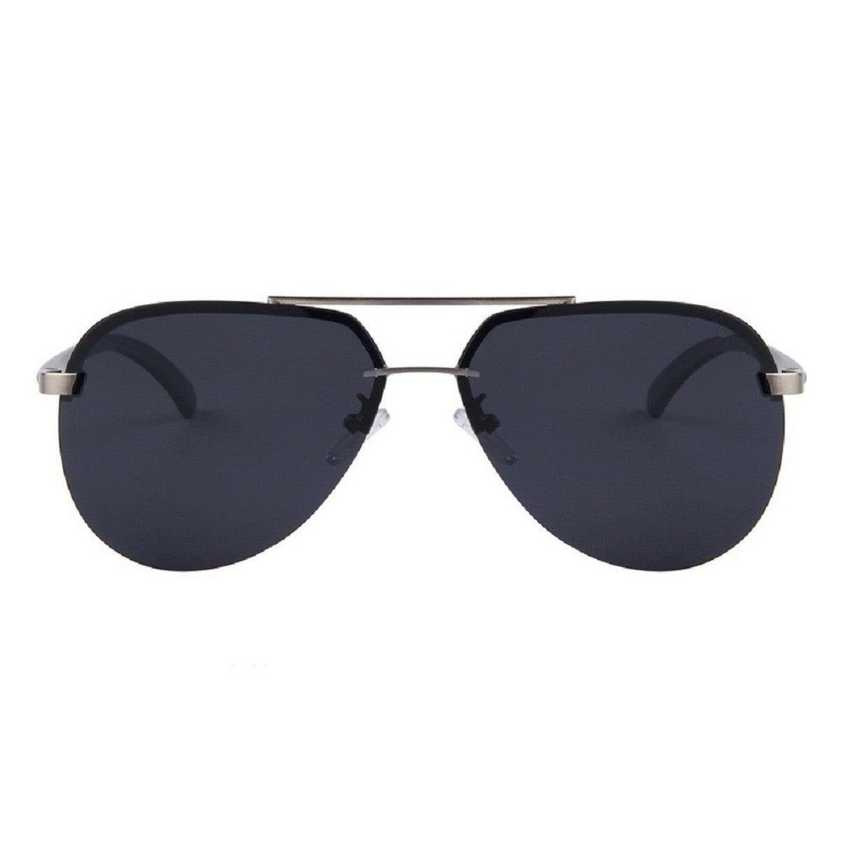 Buy HD Vision Grey Polarized Aviator Sunglasses - Glasses India Online in India