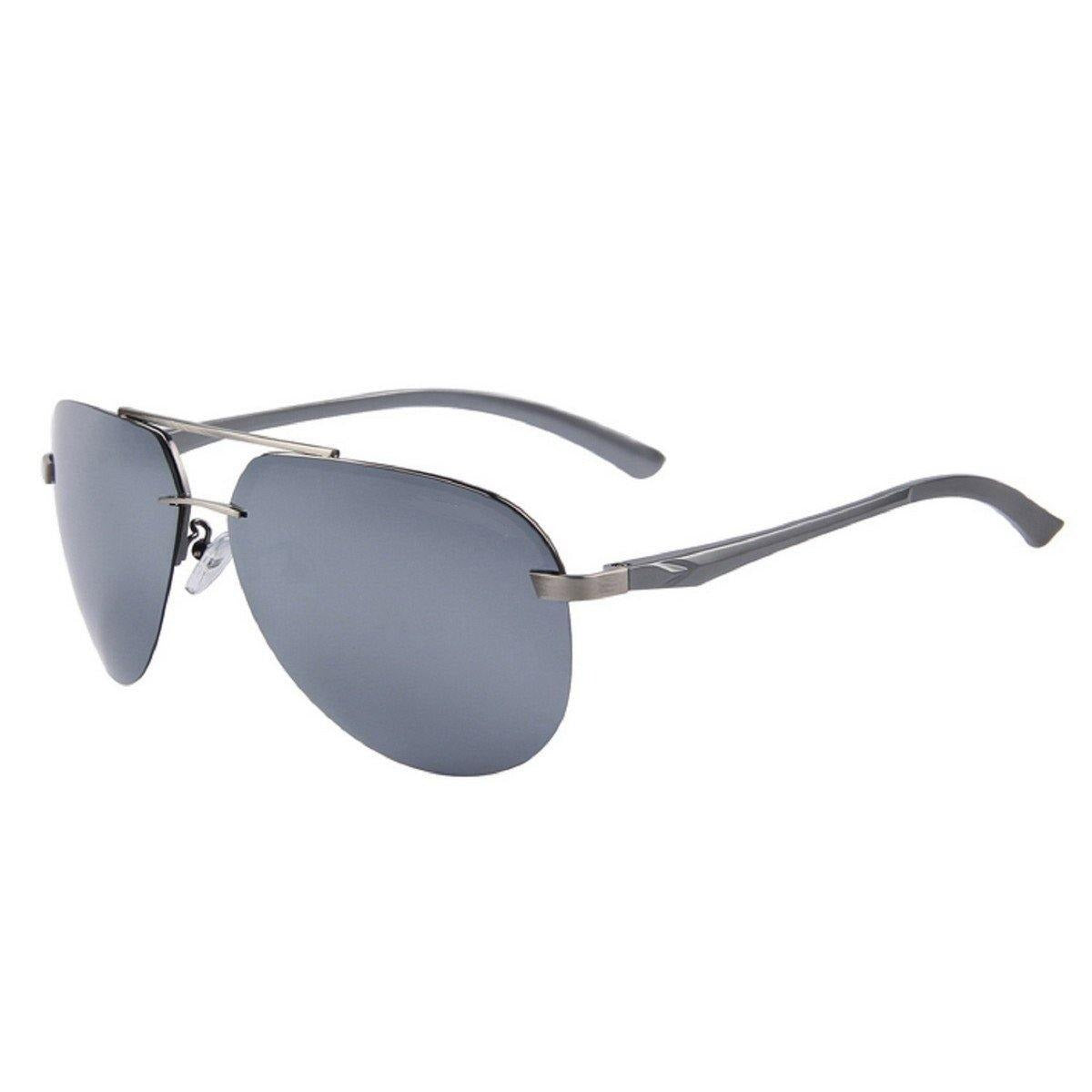 Buy HD Vision Silver Mirror Polarized Aviator Sunglasses - Glasses India Online in India